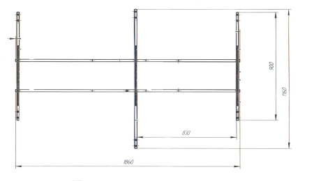 Рама разборная  Marka One Sirakusa New 03син1912